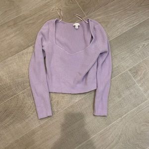 Topshop lavender sweater